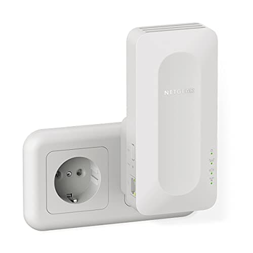 Image of NETGEAR WiFi 6 Range Extender (EAX12) - Add up to 960 sq. ft., 15 Devices - AX1600 Dual-Band Wireless Signal Booster & Repeater (up to 1.6 Gbps Speed), WPA3 Security, Smart Roaming
