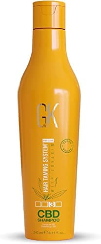 Image of GK HAIR Global Keratin Hemp Shampoo (8.11 Fl Oz/240ml) Hydrating Strengthening Color Treated Damaged Repair Nourishing & Shine Infused with Organic Vegan Sulfate Paraben Free