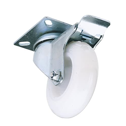 Image of Draper 65499 75 mm-Diameter Nylon Castor Plate Fixing