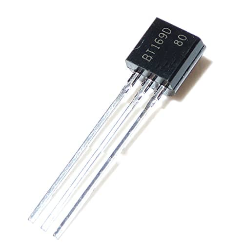 Image of 50pcs BT169D BT169 TO-92 Triacs Thyristor SCR 400V 9A 3-Pin SPT