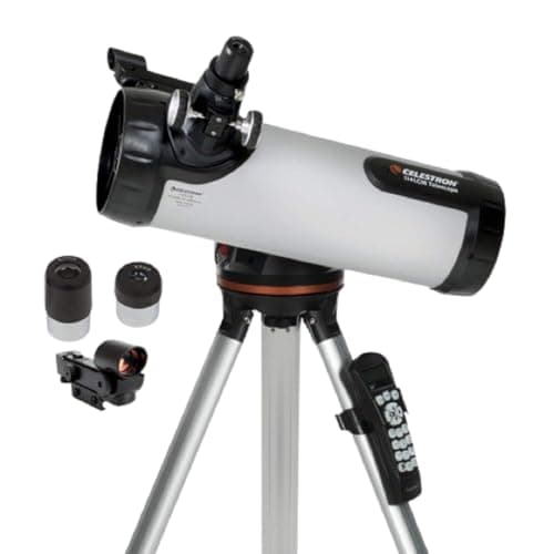 Image of Celestron 31150 LCM 114 Series Computerised Newtonian Reflector Telescope, Silver