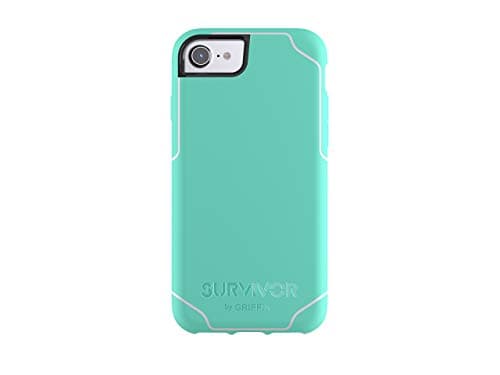 Image of Griffin GB42770 Survivor Strong Case for iPhone 7 - Mint/Apple White