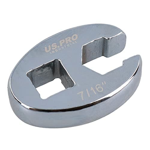 Image of AB Tools 7/16 Imperial Crowfoot Wrench 3/8" Drive Crows Feet Spanner for Torque Wrenches