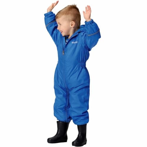Image of Regatta Kids Splosh III Waterproof Puddle Suit, Breathable & Insulated - Perfect for Outdoors & Walking