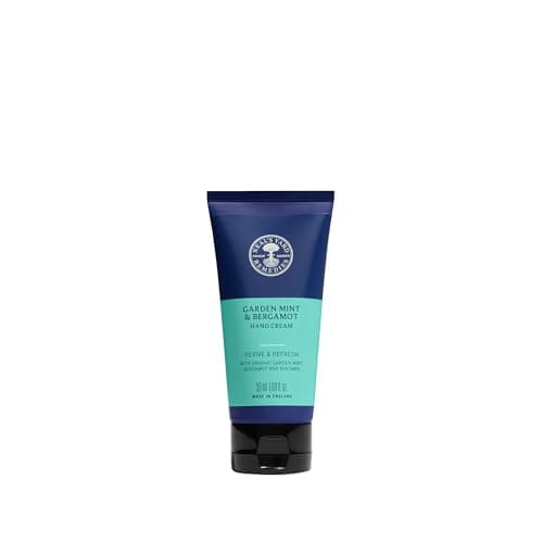 Image of Neal's Yard Remedies Garden Mint & Bergamot Hand Cream | Smells Garden Fresh & Nourishes Skin | 50ml