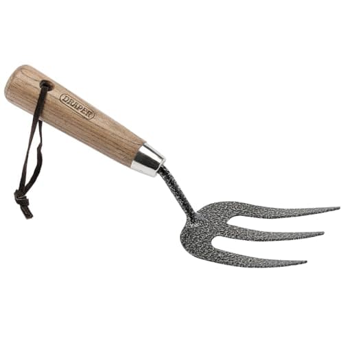 Image of Draper DRA14314 Carbon Steel Heavy Duty Weeding Fork with Ash Handle