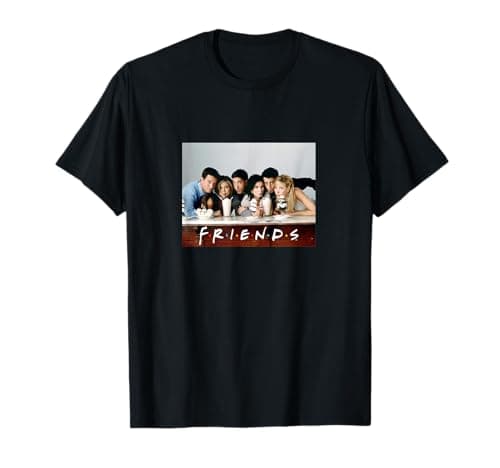 Image of Friends TV Series Cast Photo New York Logo PAPL192 T-Shirt