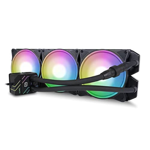Image of Alphacool Eisbär Pro Aurora 420 CPU 420 mm Water Cooling Black