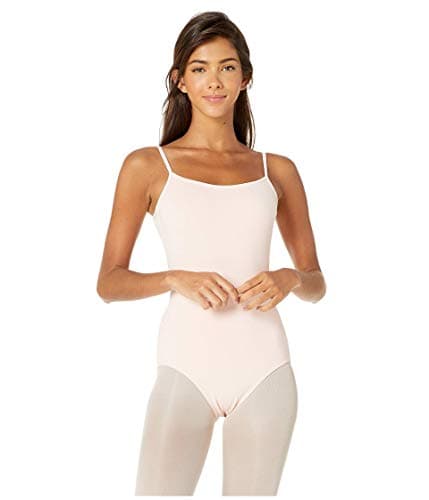Image of Bloch Dance Women's Nejor Microlux Camisole Leotard, Light Pink, Small