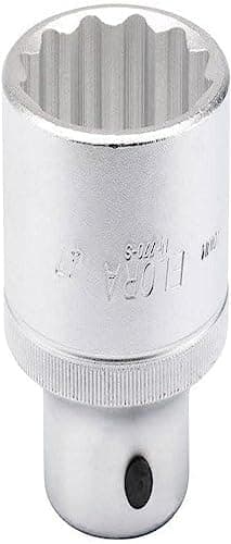 Image of Draper 856 Elora Bi-Hexagon Socket, 3/4" Square Drive, 47mm