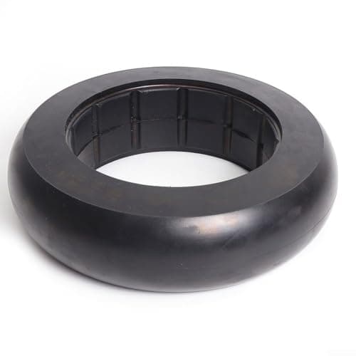 Image of Durashmall 4.00-10 Solid Slick Tyre for Electric Scooters and E-Bikes, 10 Inch Puncture-Proof Rubber Tire with 230mm Rim Diameter, High-Speed Smooth Ride Replacement Wheel
