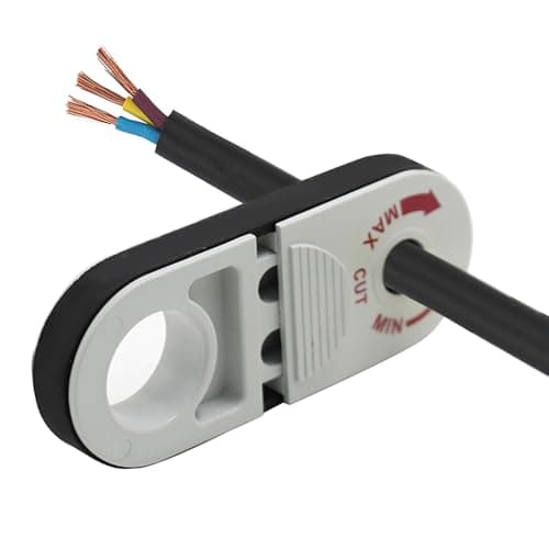 Image of Cable Stripper Tool,Cable Stripper,Electrician Tools,Wire Stripper Tool,Stripper for Rotate one Circle,Cable and Copper Cable and Diameter 0.3-1.28 CM