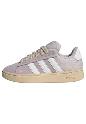 Image of adidas Women's Grand Court Alpha 00S Shoes, ice Purple/core White/Sand strata, 6 UK