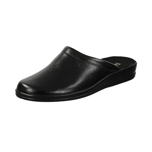 Image of Rohde 1550, men Open Back Slippers Black (Black), 9 UK (43 EU)