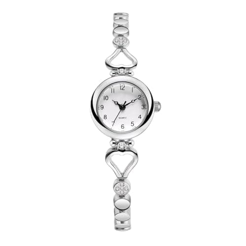 Image of findtime Ladies Watches Silver Watches Women Dainty Watch Bracelet for Everyday Use