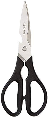 Image of Amazon Basics Premium Multifunctional Kitchen Shears, Black