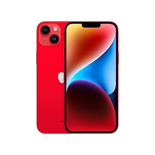 Image of Apple iPhone 14 Plus, 128GB, (PRODUCT) Red - (Renewed)