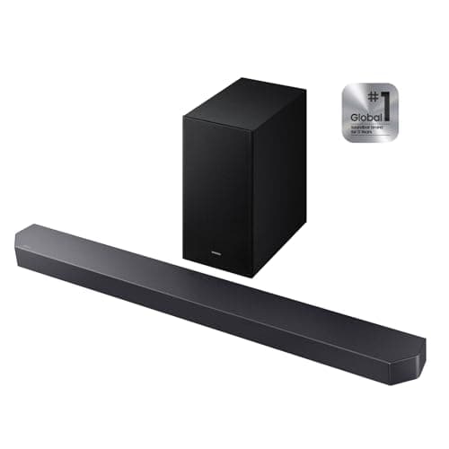 Image of Samsung Q-Series HW-Q600F 3.1.2ch Sound Bar with Wireless Subwoofer, Dolby Audio/DTS Virtual:X, Q-Symphony & Game Pro Mode