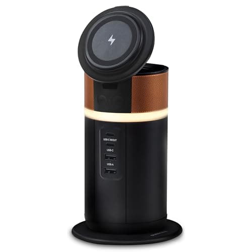 Image of DURACELL, M150 Power Station, Lightweight and Compact, Portable Charging Hub and Charger for Laptops, Phones, Tablets, Earbuds and Smartwatches, 150W (91 Wh) Dock Included