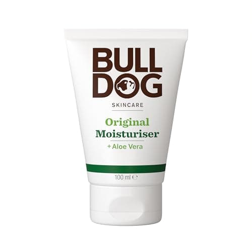 Image of Bulldog Skincare Original Men's Moisturiser, Non-Greasy Hydration, Fast Absorption Daily Moisturiser for Men 100ml