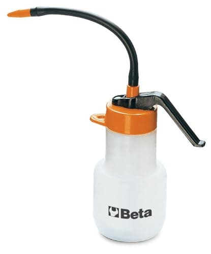 Image of Beta 17540015 Model 1754 150 Plastic Pressure Oil Can, Flexible Plastic Spout, 150cc