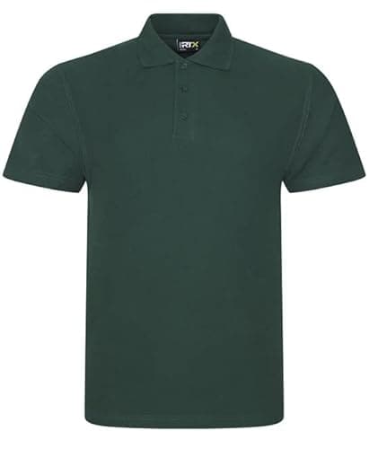 Image of PRORTX RX101 Mens Pique Polo Shirt - Bottle Green - 2XL
