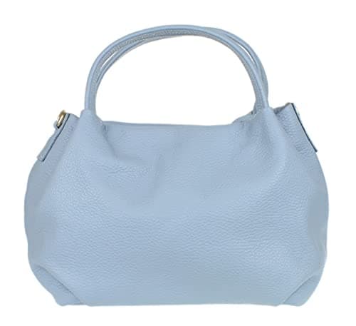 Image of Girly Handbags Womens Bucket Genuine Leather Handbag (Serenity)