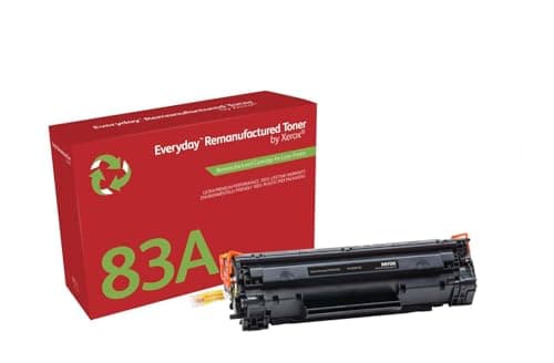 Image of Everyday by Xerox Compatible HP 83A CF283A Black Toner, Standard Capacity, Remanufactured