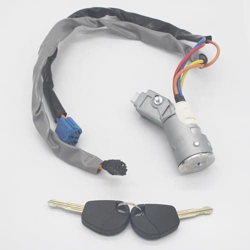 Image of Ignition Switch Starter Lock Compatible with Peugeot Compatible with Expert Compatible with Citroen Compatible with Berlingo 2002-2008 4162.Cf Door Lock Cylinder