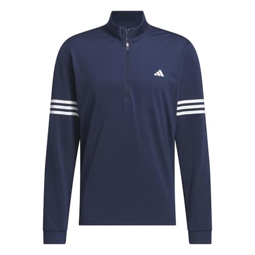 Image of adidas Mens 3 Stripe Zip Top