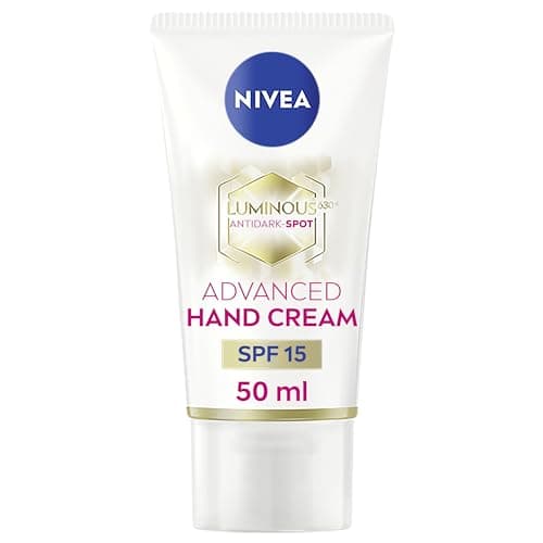 Image of NIVEA LUMINOUS 630 Anti Dark Spot Advanced Hand Cream (50ml), Skin Cream Enriched With Hyaluronic Acid, Nourishing Hand Cream For Luminous Skin