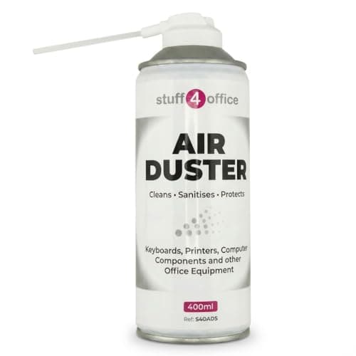 Image of Stuff4Office 400ml Air Duster Compressed Gas Can Spray/Spray Duster- HFC Free- Clean & Protects Office & Home electricals (1)