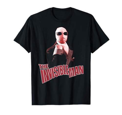 Image of Universal Monsters The Invisible Man Red Hue T-Shirt