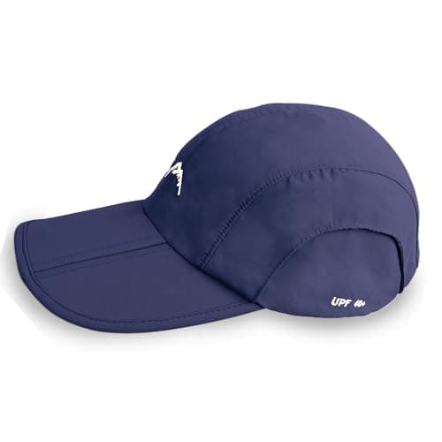 Image of Jiusely Men Baseball Caps (UK, Alpha, M, Navy Blue)