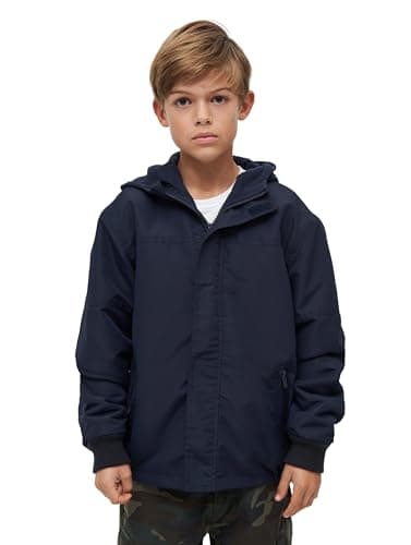 Image of Brandit Kids Frontzip Windbreaker, color: navy, size: XL 158