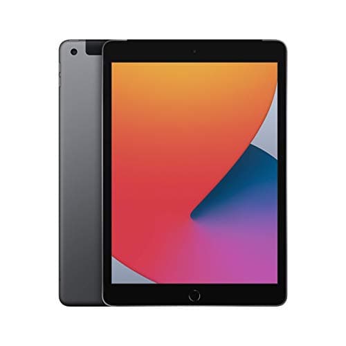 Image of 2020 Apple iPad (10.2-inch, Wi-Fi + Cellular, 128GB) Space Grey (Renewed)