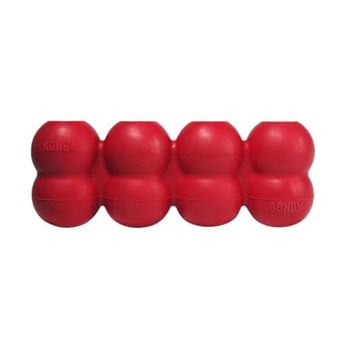 Image of KONG Goodie Ribbon - Stuffable Natural Rubber Dog Toy - Bone-Shaped Chew Toy - For Small Dogs