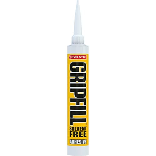 Image of EVO-STIK GRIPFILL Solvent Free Adhesive White - Gap Filling - Multi-Purpose - High Strength