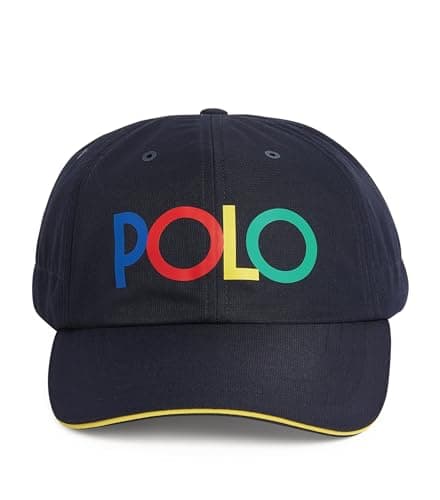Image of POLO RALPH LAUREN Crest Twil Longville Cap Hat, Specter Navy, One size