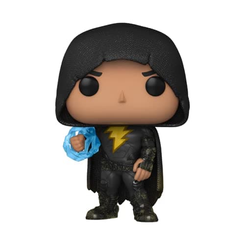 Image of Funko POP! Movies: DC - Black Adam With Cloak - Amazon Exclusive - Collectable Vinyl Figure - Gift Idea - Official Merchandise - Toys for Kids & Adults - Movies Fans - Model Figure for Collectors