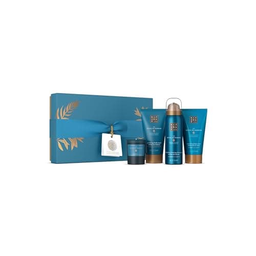 Image of RITUALS Gift Set The Ritual of Hammam Small - Home and Skincare Products Enriched with Eucalyptus, Argan Oil, and Rosemary - Bath Gift Box with Purifying Properties