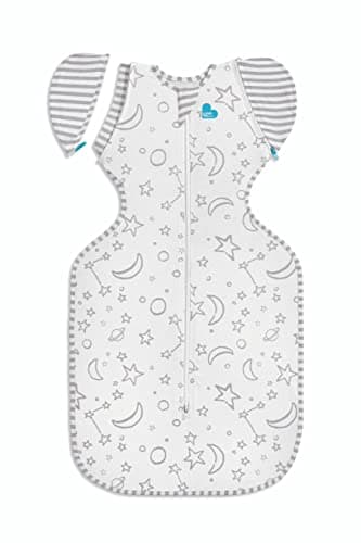 Image of Love To Dream™ Swaddle UP™ Transition Bag, Large 8.5–11 kg – Cream | Snug Fit with Zip-Off Wings | 1.0 Tog Ideal for Spring & Summer (20–24°C) | Machine Washable Bamboo & Double Zip