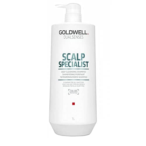 Image of Goldwell Dualsenses Scalp Specialist Deep Cleansing Shampoo, For Oily Scalp, Removes Residue & Pollutants, 1L