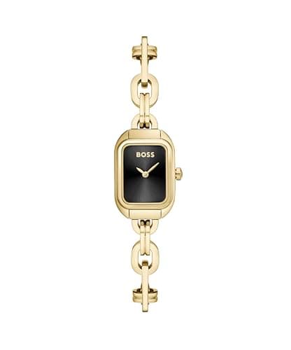 Image of BOSS Two Hand Quartz Movement Watch for Women Hailey Collection with Light Yellow Gold Stainless Steel Bracelet - 1502739
