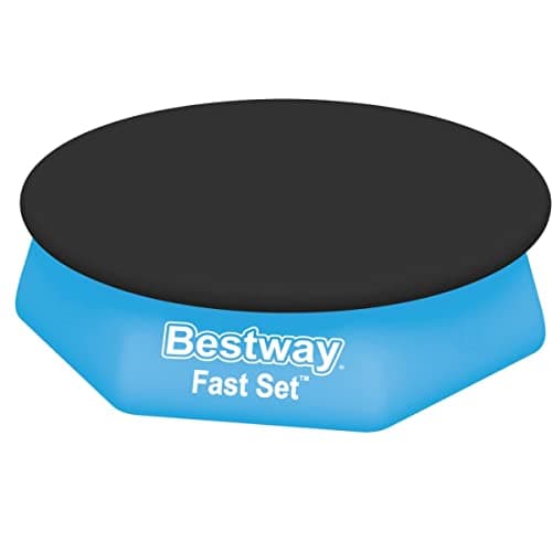 Image of Bestway 58032 Flowclear Cover for Fast Set Pools,Black,280 cm