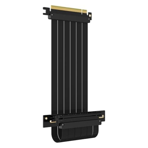 Image of GLOTRENDS 300mm PCIe 3.0 X16 Riser Cable for Low-end PCIe 3.0 GPUs, Such as GeForce RTX 20/GTX 16/GTX 10 Series and AMD Radeon RX5000/VII/RX Vega/R9 Fury Series, etc