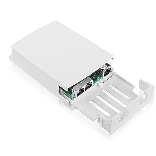 Image of SinLoon 30W Gigabit PoE Extender, PoE Adapter,IEEE 802.3af/at PoE+ Standard, 100/1000Mbps RJ45 1 to 2 Wall Mounted POE Injector