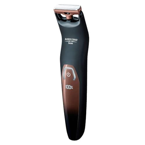 Image of Beurer HR 6000 Body Groomer for Wet and Dry Face and Body Shaving Double Sided Stainless Steel Razor Blade Adjustable Comb Attachment