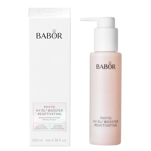 Image of BABOR Phyto HY-OIL Booster Reactivating for tired skin, Facial Cleanser for use with Hy-Oil, With White Tea and Ginseng, Vegan Formula, Phytoactive Reactivating, 1 x 100 ml