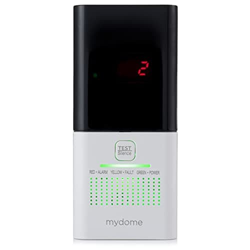 Image of Mydome Canary Gas Alarm | Accurate Natural Gas Detector With A Loud Alarm & Digital Display, Designed To Detect Combustible Gas Leaks Including LPG, Butane, Propane & Methane In The Home